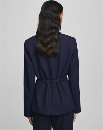 MSCH Copenhagen - MSCHFreylia Straight Blazer - Mari Blue Mel
